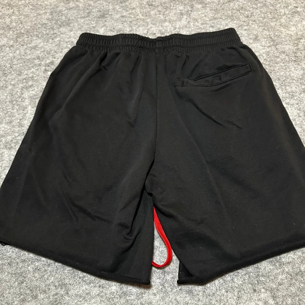 Kill Crew Mens Small Fighters Club Shorts Black MMA Streetwear Gym